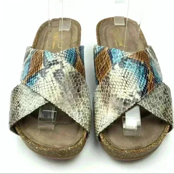 Natural soul sandals size 7.5 37.5 Kyra Flatforms - Picture 2 of 11